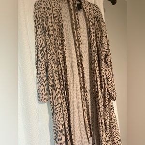 Cheetah robe